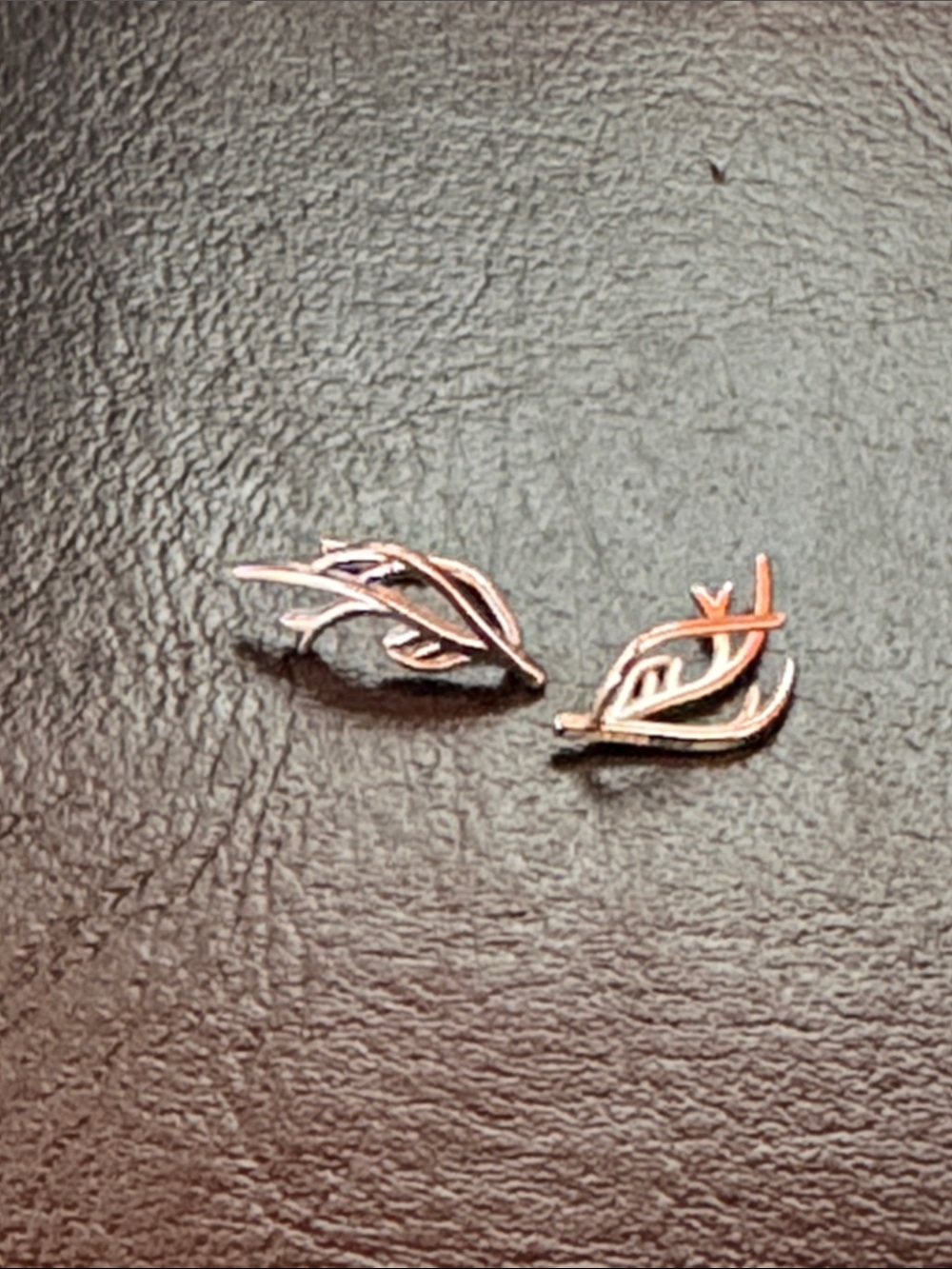 Delicate sterling silver Stud Earrings - Women Jewelry